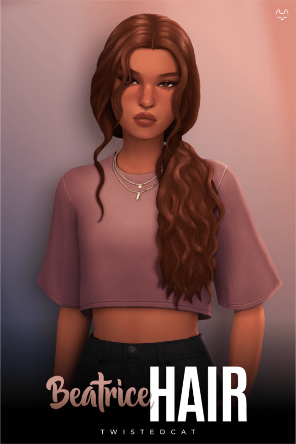 Beatrice Hair Twisted Cat Wicked Sims Mods