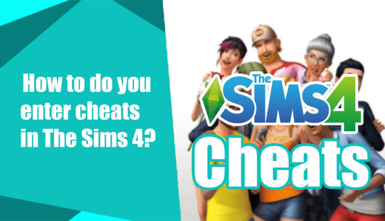 How to do you enter cheats in The Sims 4