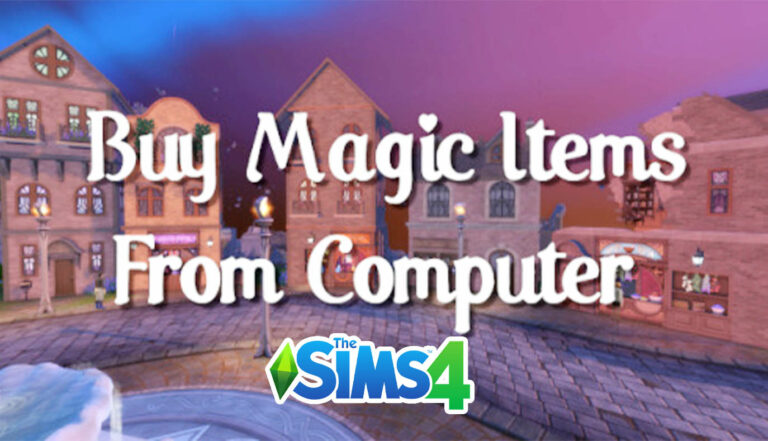 Buy Magic Items from Computer Scarlet Mod