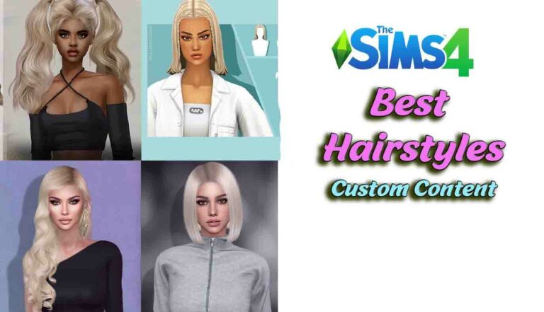 The Sims 4 Best Hairstyles cc - Wicked Sims Mods