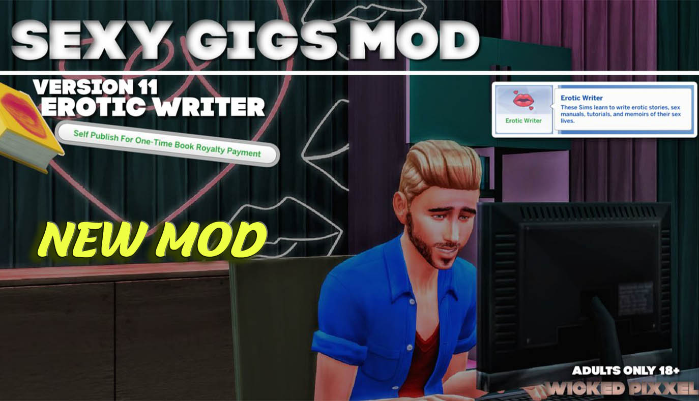 The Sims 4 Sexy Gigs Mod By Wicked Pixxel Wicked Sims Mods 