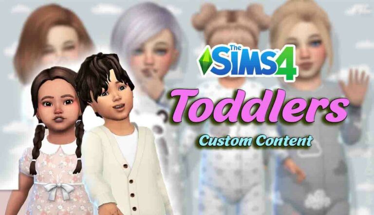 The Sims 4 cc for toddlers