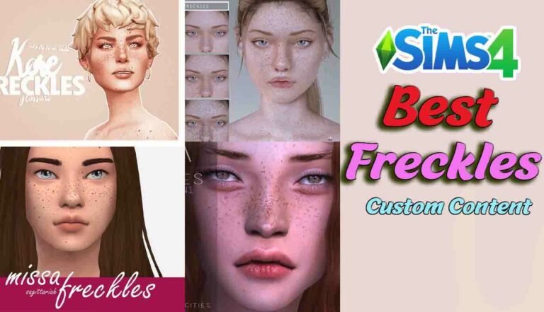 The Sims 4 freckles cc - Wicked Sims Mods