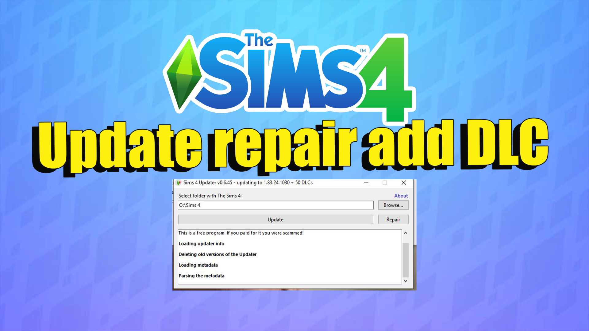 The Sims 4 Update repair add DLC Anadius Wicked Sims Mods