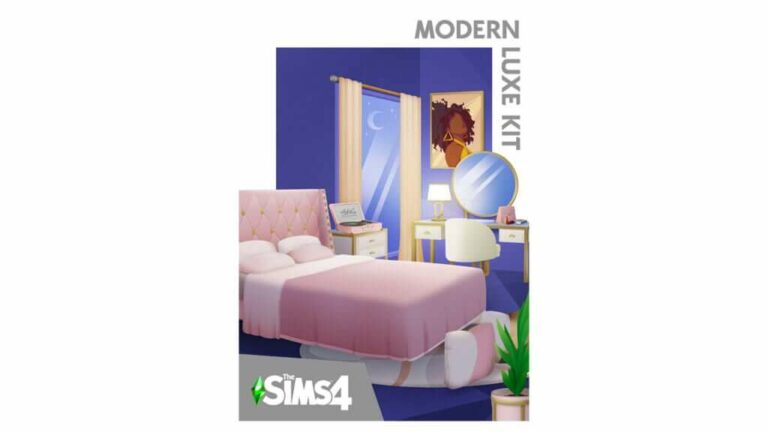 The Sims 4 Modern Luxe Kit