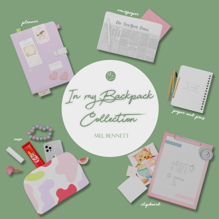 Sims 4 In My Backpack Collection