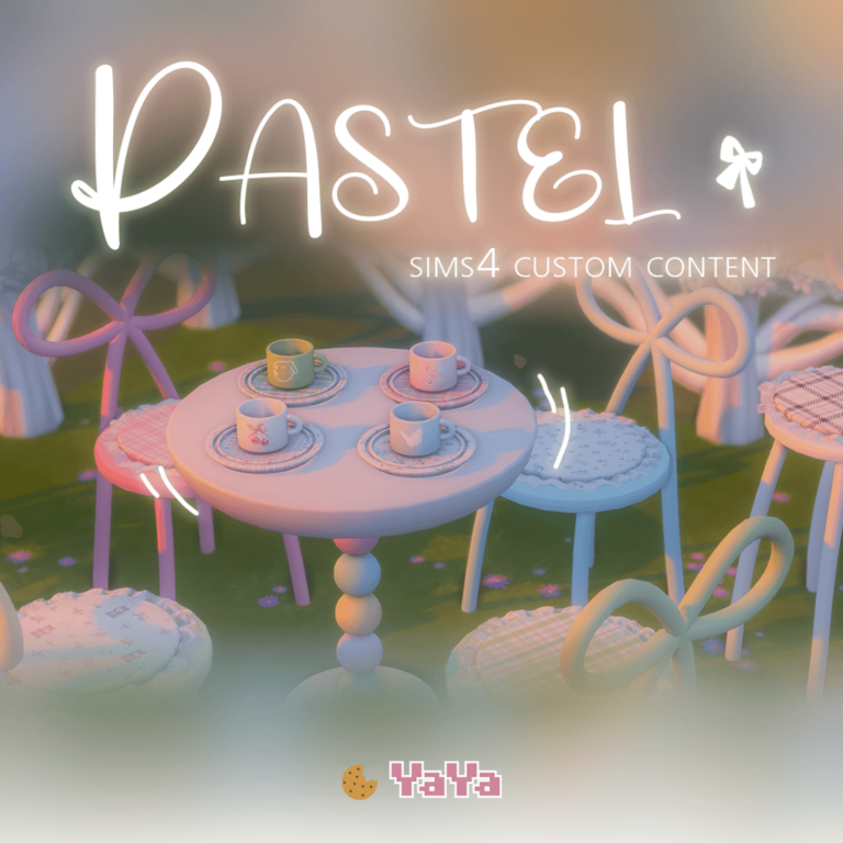 Pastel Set bar stool