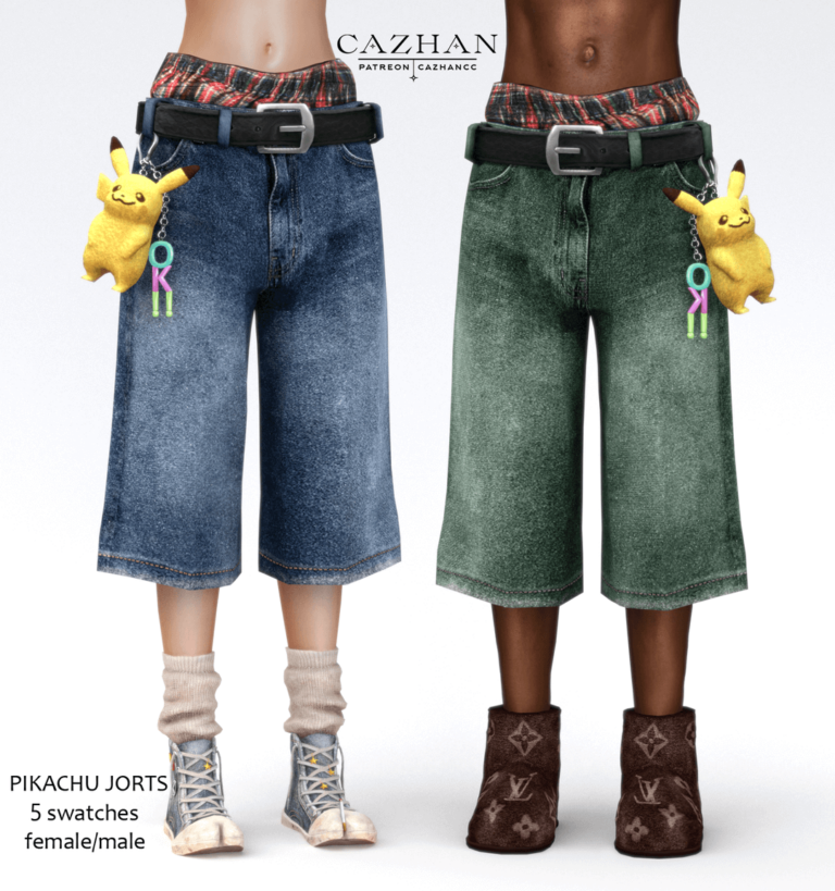 PIKACHU JORTS clothing