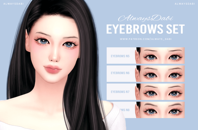 AlwaysDabi Eyebrows set