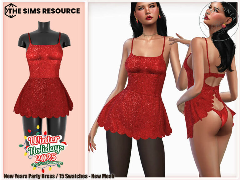 Winter Holidays 2025 - New Year's Party Dress
