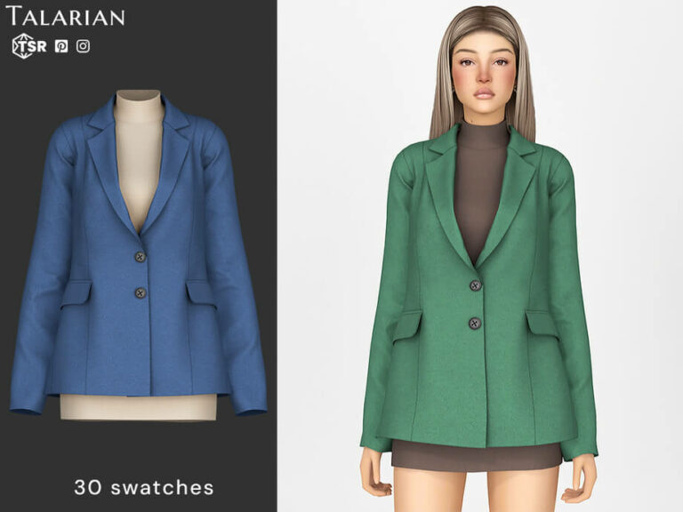 Paislee Blazer With Dress Outfit
