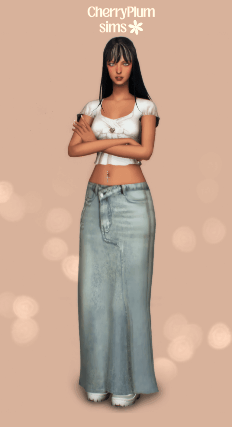 Iris top and Leah skirt