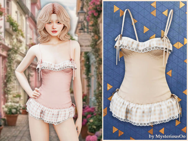 Picnic charm swimsuit